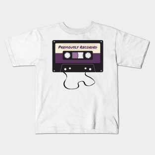 Full Previously Recorded Logo Kids T-Shirt